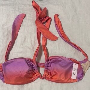 Victoria's Secret Purple and Pink Bandeau